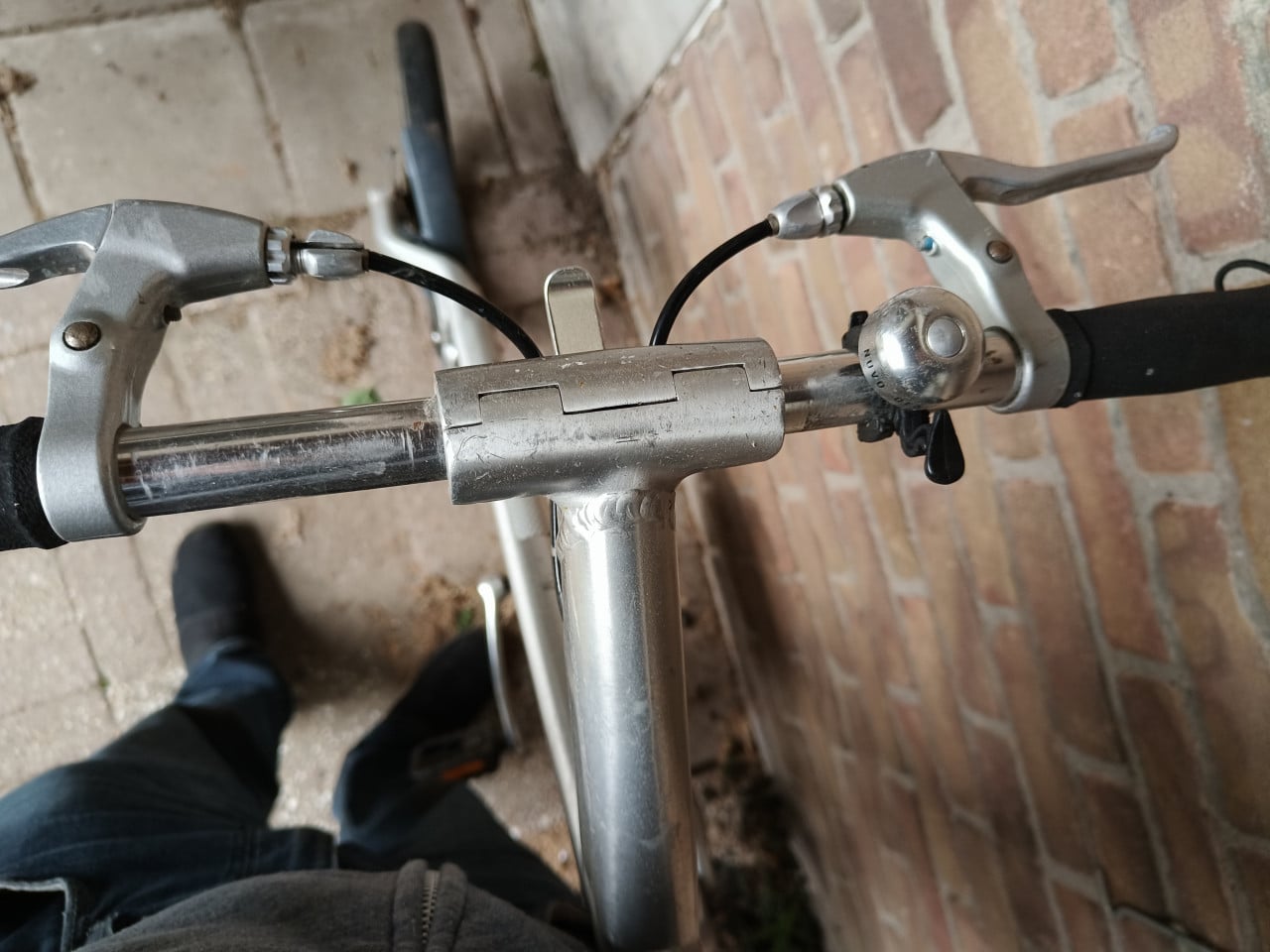 Strida vouwfiets Zilvergrijs aangeboden
