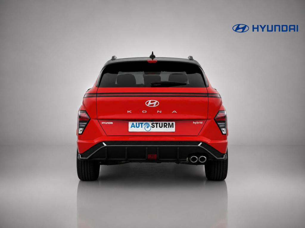 Hyundai Kona 1.6 gdi hev n line soultronic orange!