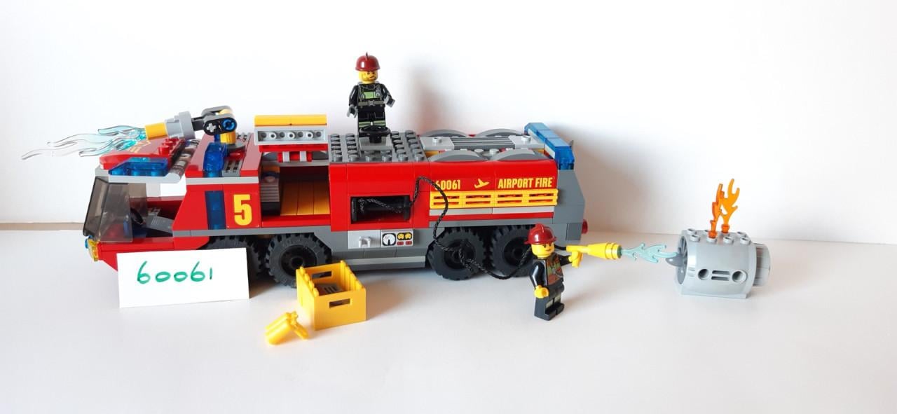 LEGO City 60061: Luchthaven Brandweerwagen
