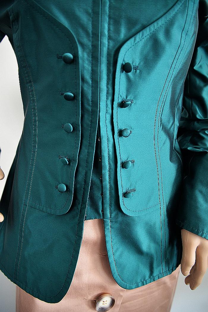 Rena Lange: Nieuwe blazer smaragdgroen maat 38