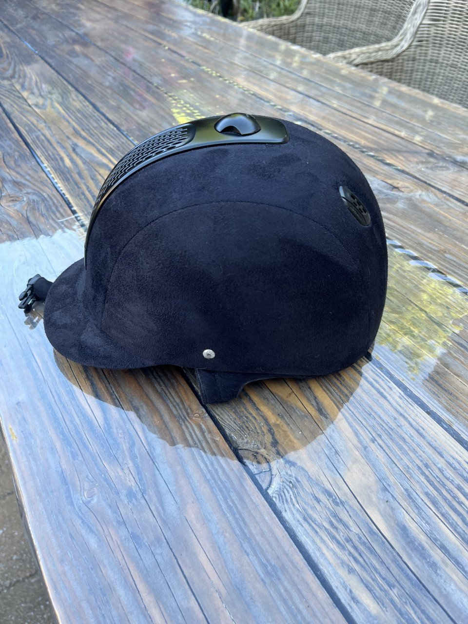 Paardrij cap