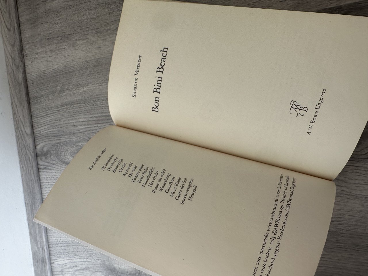 Boek Bon Bini Beach Suzanne Vermeer