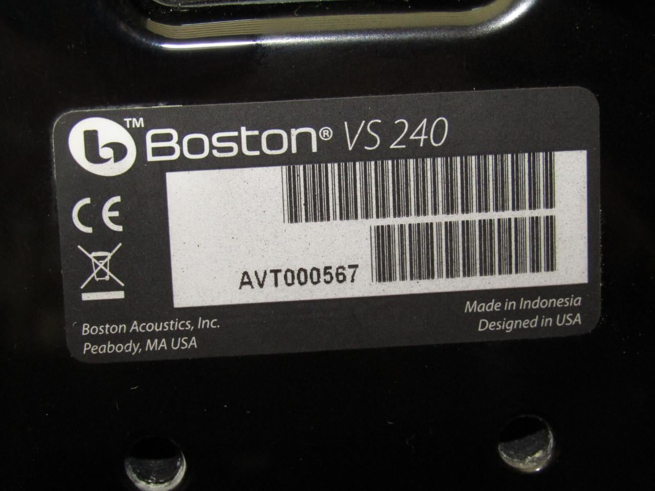 Boston vs 240 en vs 260
