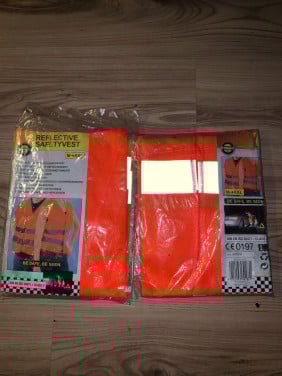 Gratis reflecterend veiligheidsvest x2