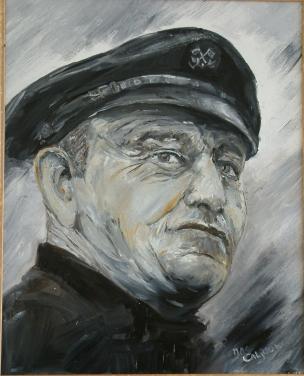 Olie verf portretten 40 x 50 cm met lijst  lijsten  zijn enkel al 75 euro