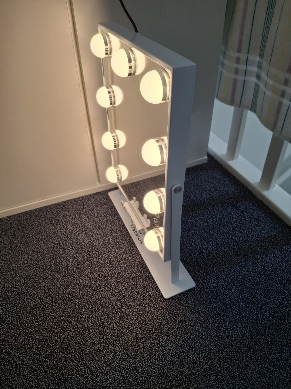 Make-up spiegel met verlichting & bluetooth