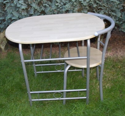 Terrastafel met stoel