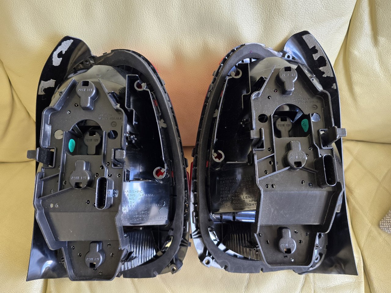 Zeer nette set achterlichten Mini One Cabrio F57