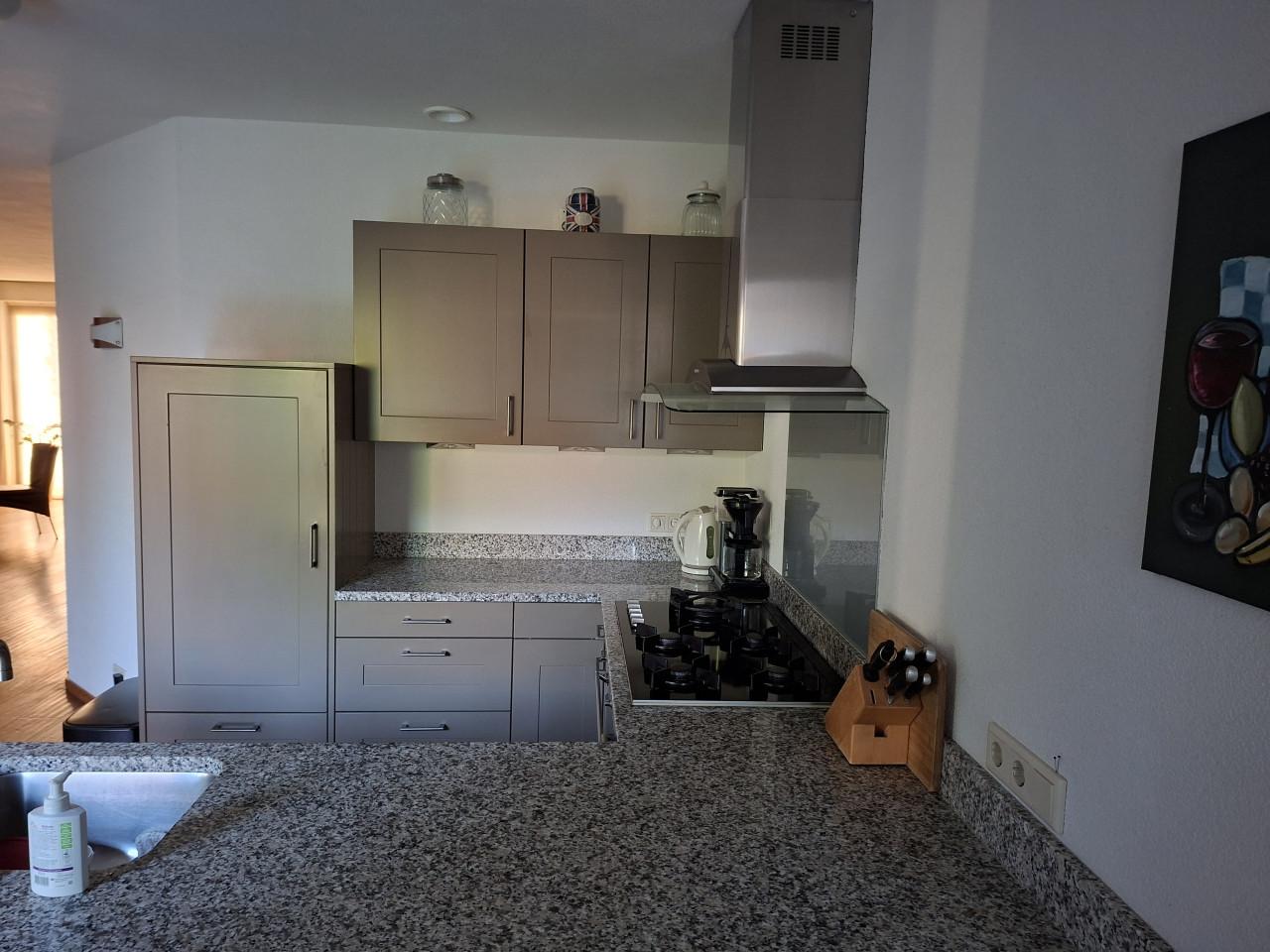 Keuken Olijfgroen, U vorm