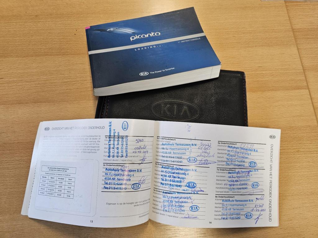 Kia Picanto 1.0 cvvt isg design edition van 1e eigenaar