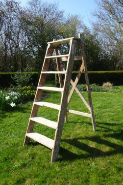 Houten schilders trap