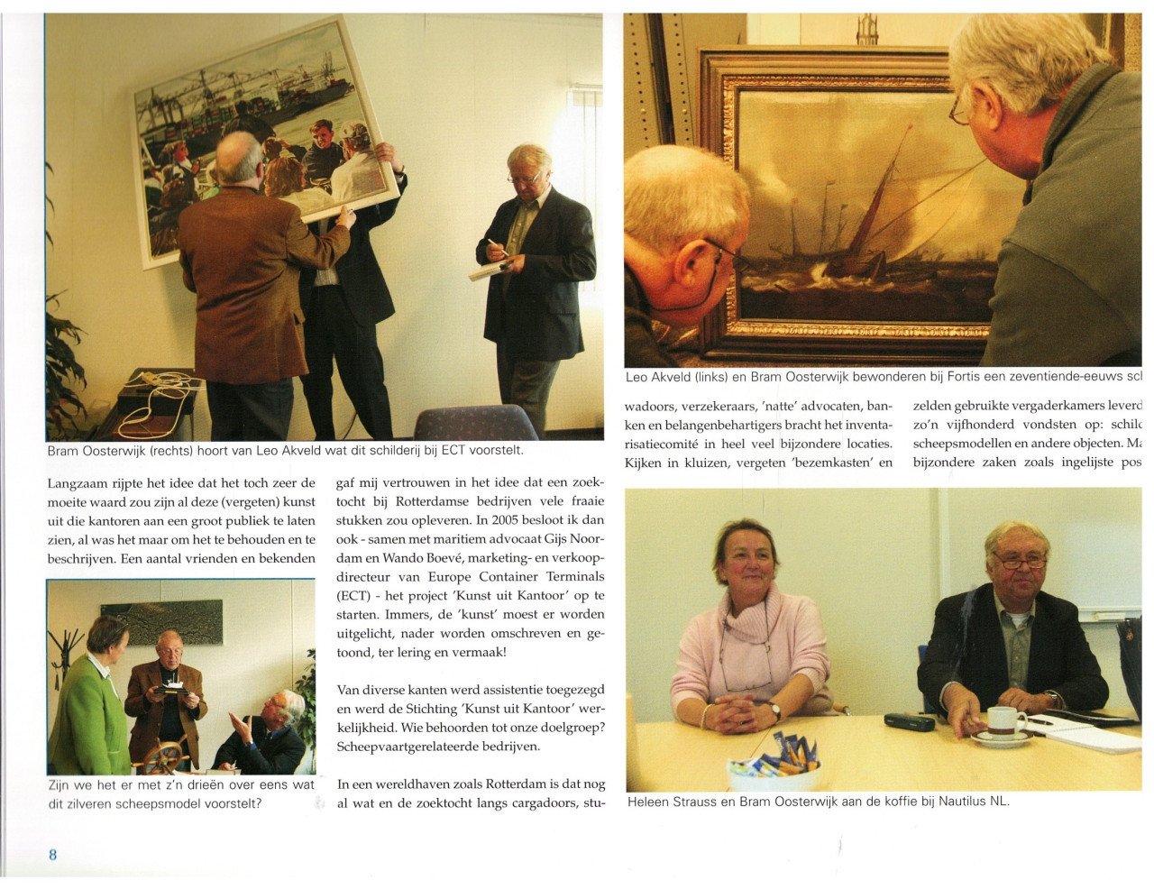 Martiem Erfgoed, Kunst, scheepsmodellen en memorabilia