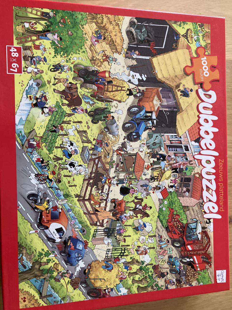 Zeeuws platteland puzzel 1000 stukjes