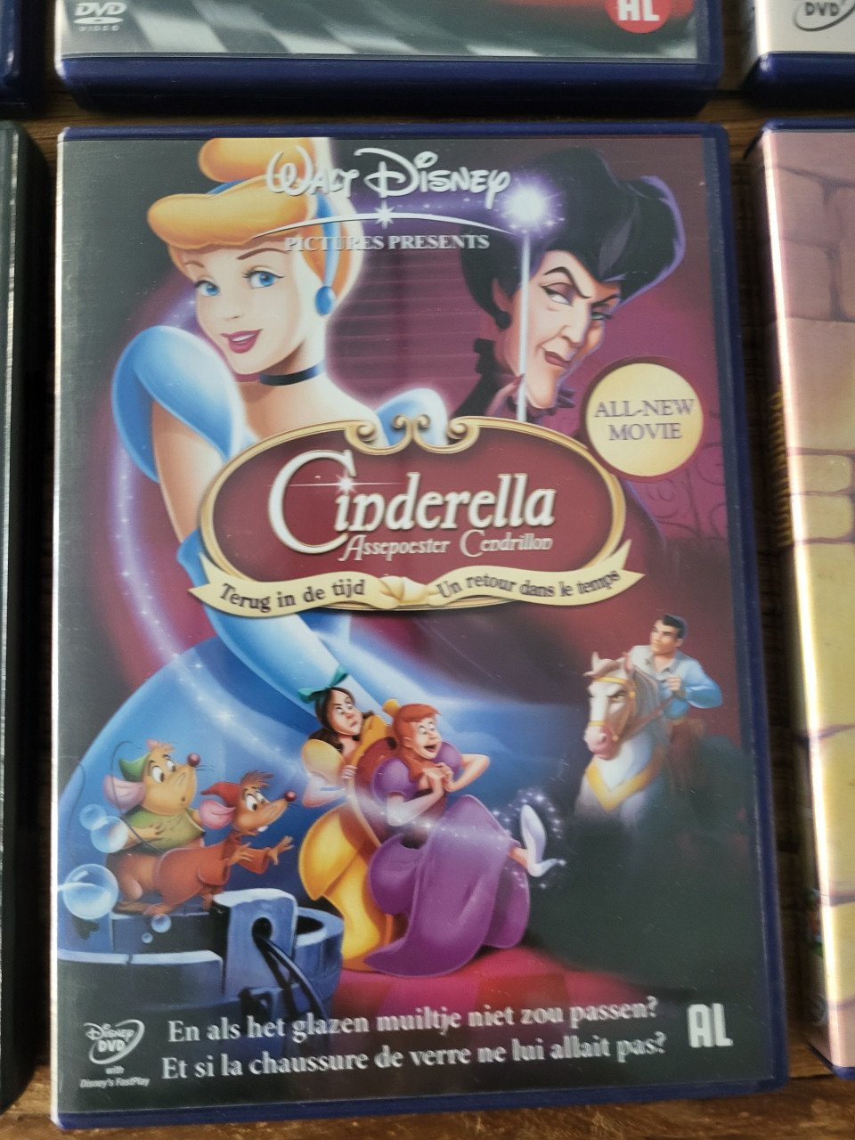 Diverse DVD's van Disney en Universal