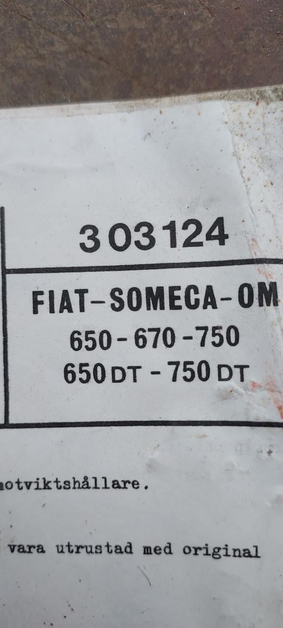 Voorlader Fiat 750