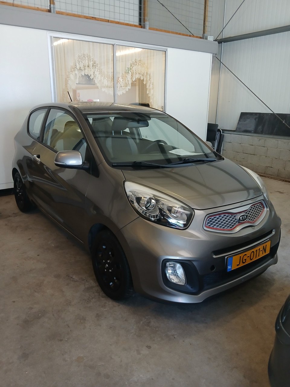 Kia Picanto Lux-2012-km.170234-Airco-L.M. velgen-half leer-i.z.g.st.4500,=