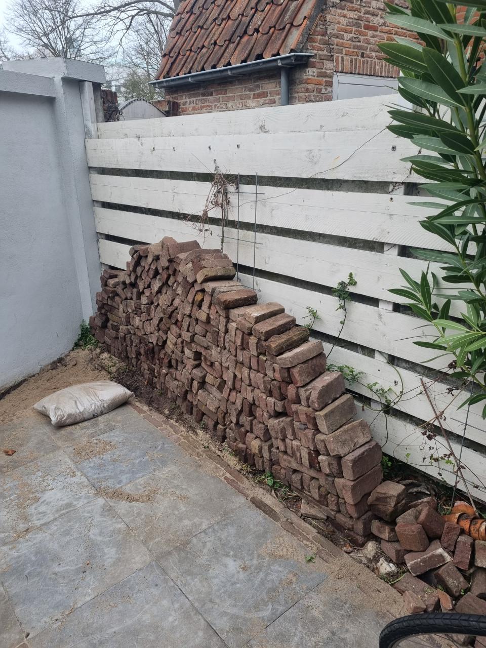 Gebakken klinkertjes rood