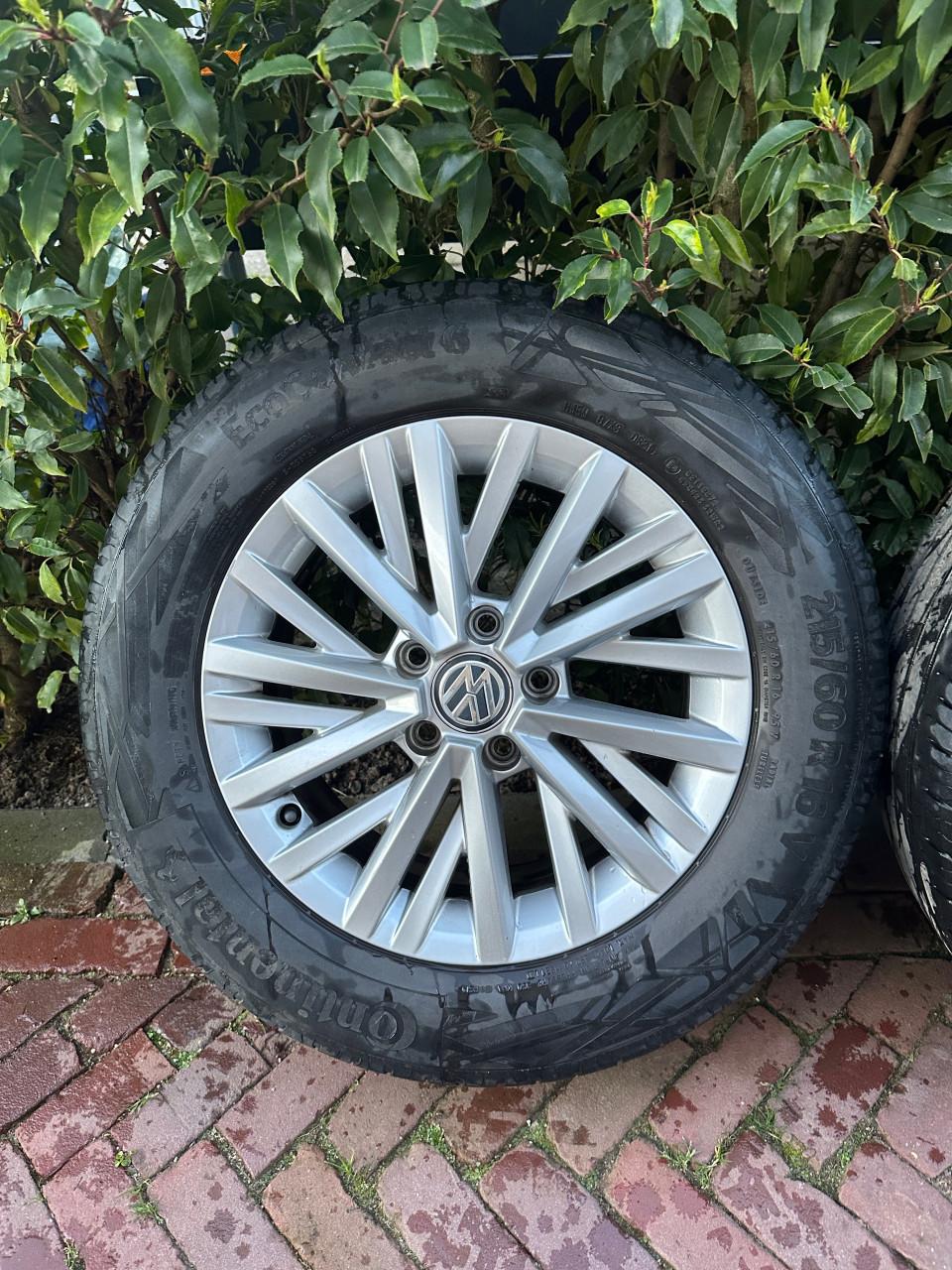 VW TROC velgen 16 inch zomerbanden