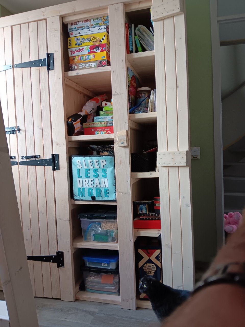 Steigerhouten Kast