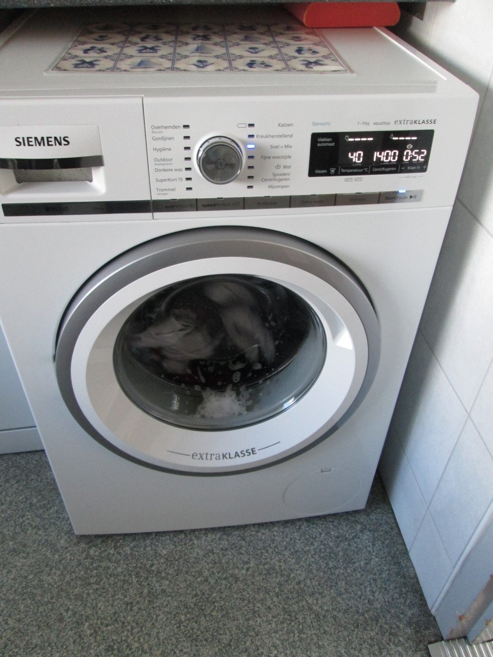 Siemens wasmachine 8 kilo