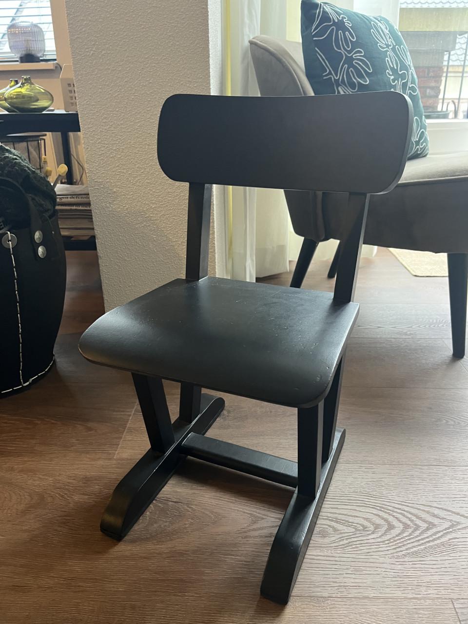 Kinderstoeltje HK Living Zwart