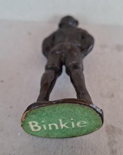 Bronzen Sculptuur "Binkie"  Lees Adv.