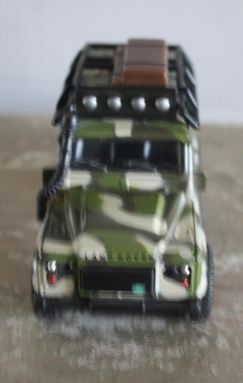Landrover speelgoed auto legerprint