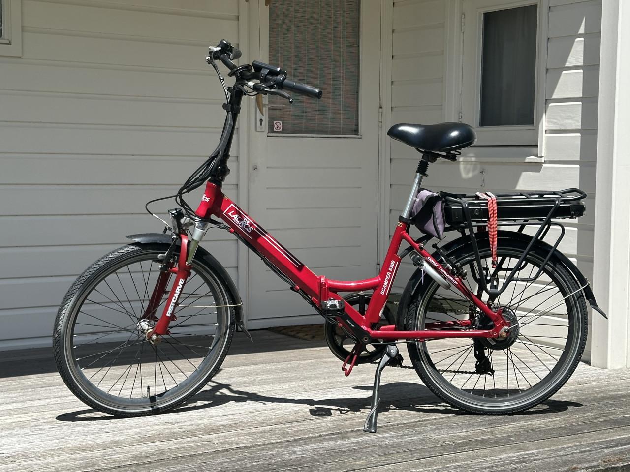 Weinig gebruikte elektrische vouwfiets in zeer goede staat