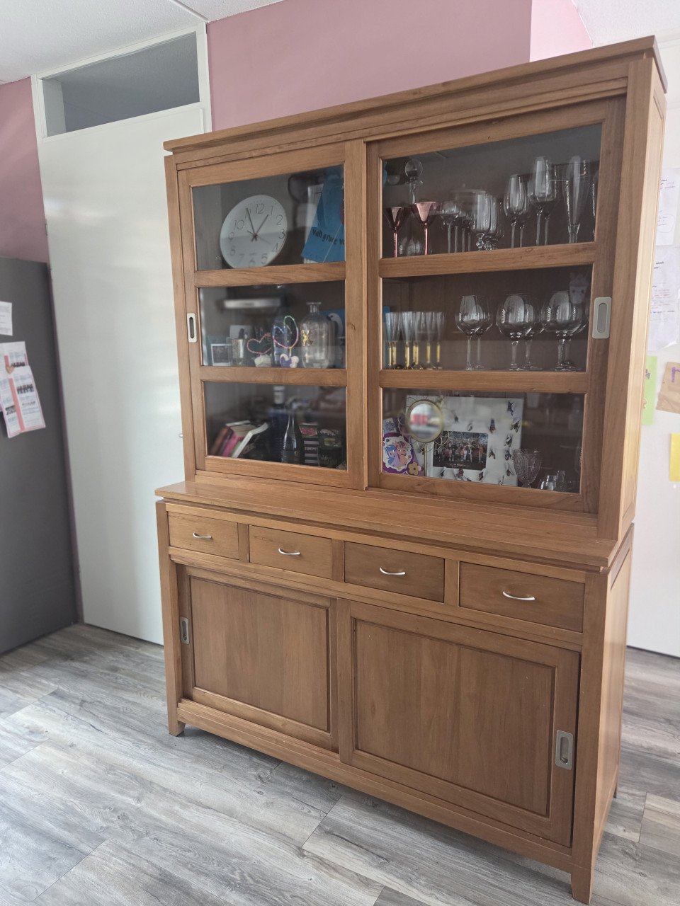 Beukenhout buffetkast bruin