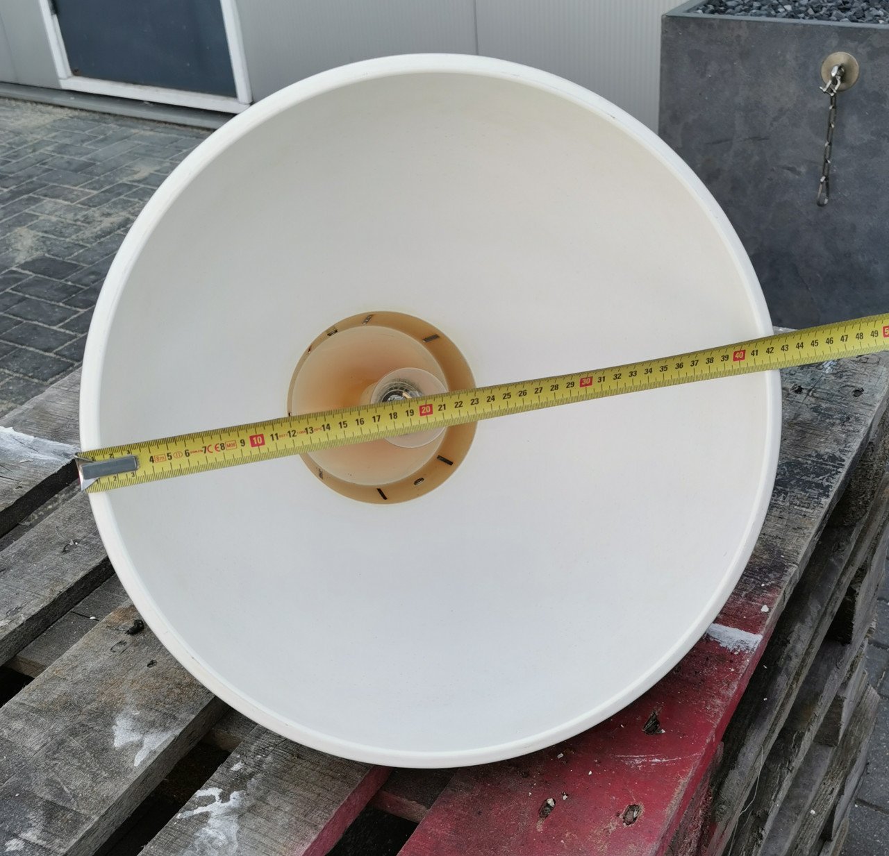 Industriële metalen hanglamp