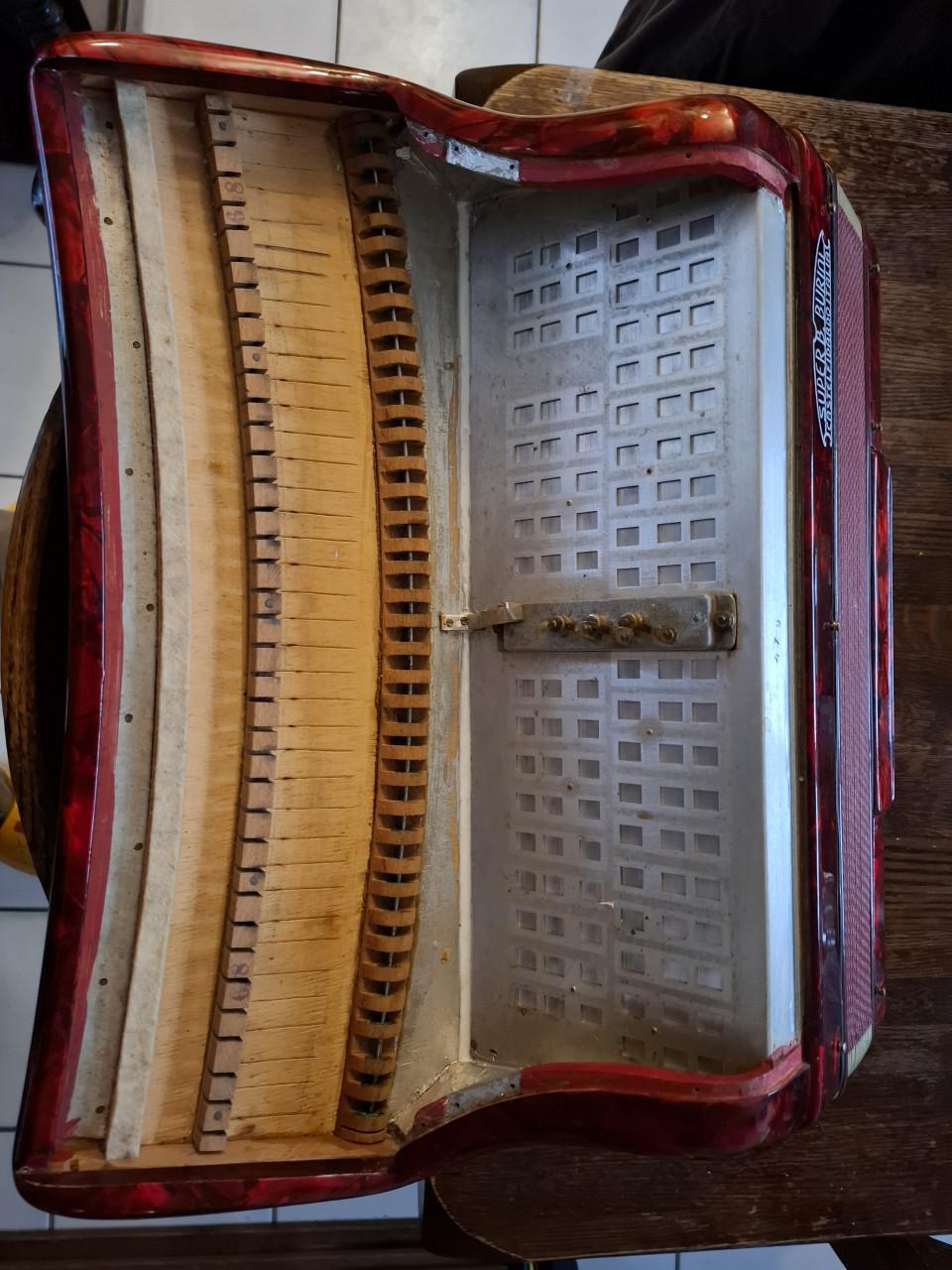 Accordeon Ballone Burini Waaier klavier