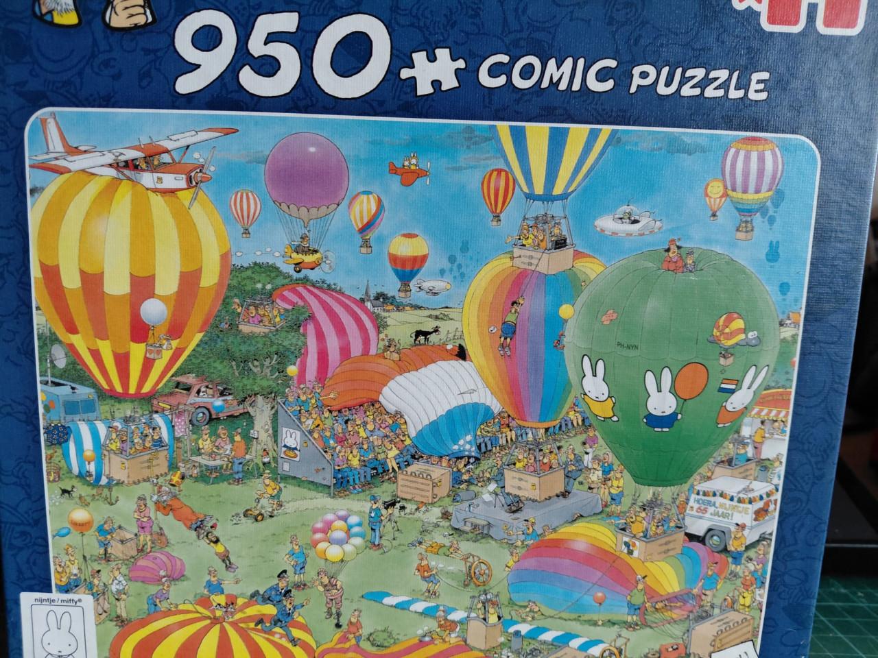 Puzzel  nijntjes Ballonvaart