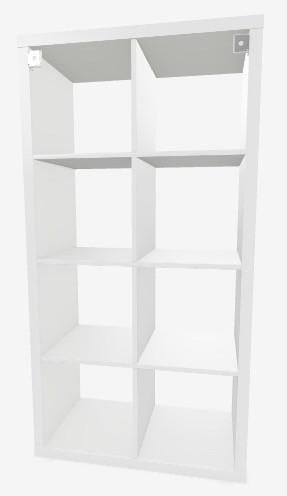 Witte Ikea Kallax kast