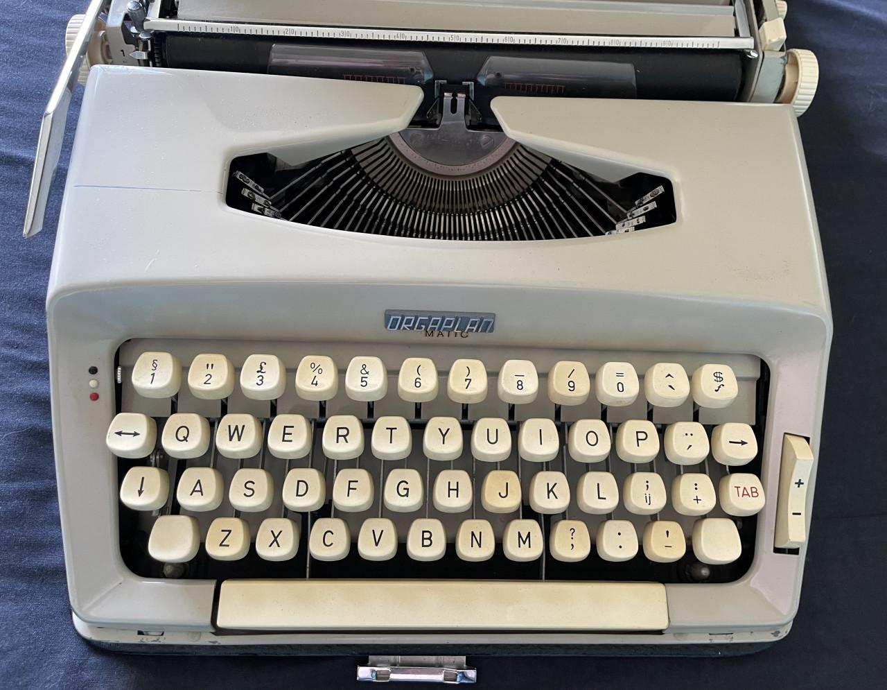 Draagbare typemachine
