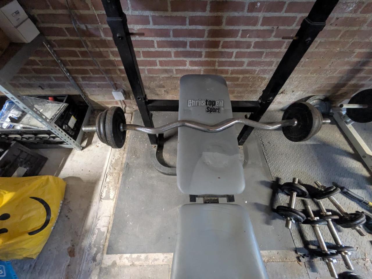 Benchpres en pull machine