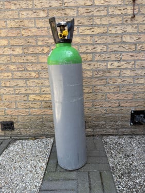 Te koop: Gasfles 20 l menggas voor MIG lassen