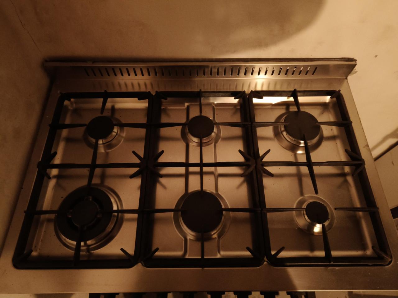 Gasfornuis met oven 90cm