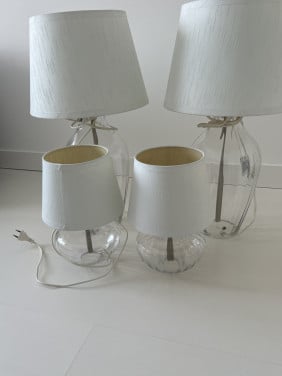 Tafellampen Ikea Jonsbo Egby 12,50 per stuk