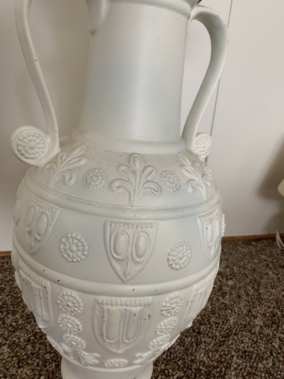 Witte vaas