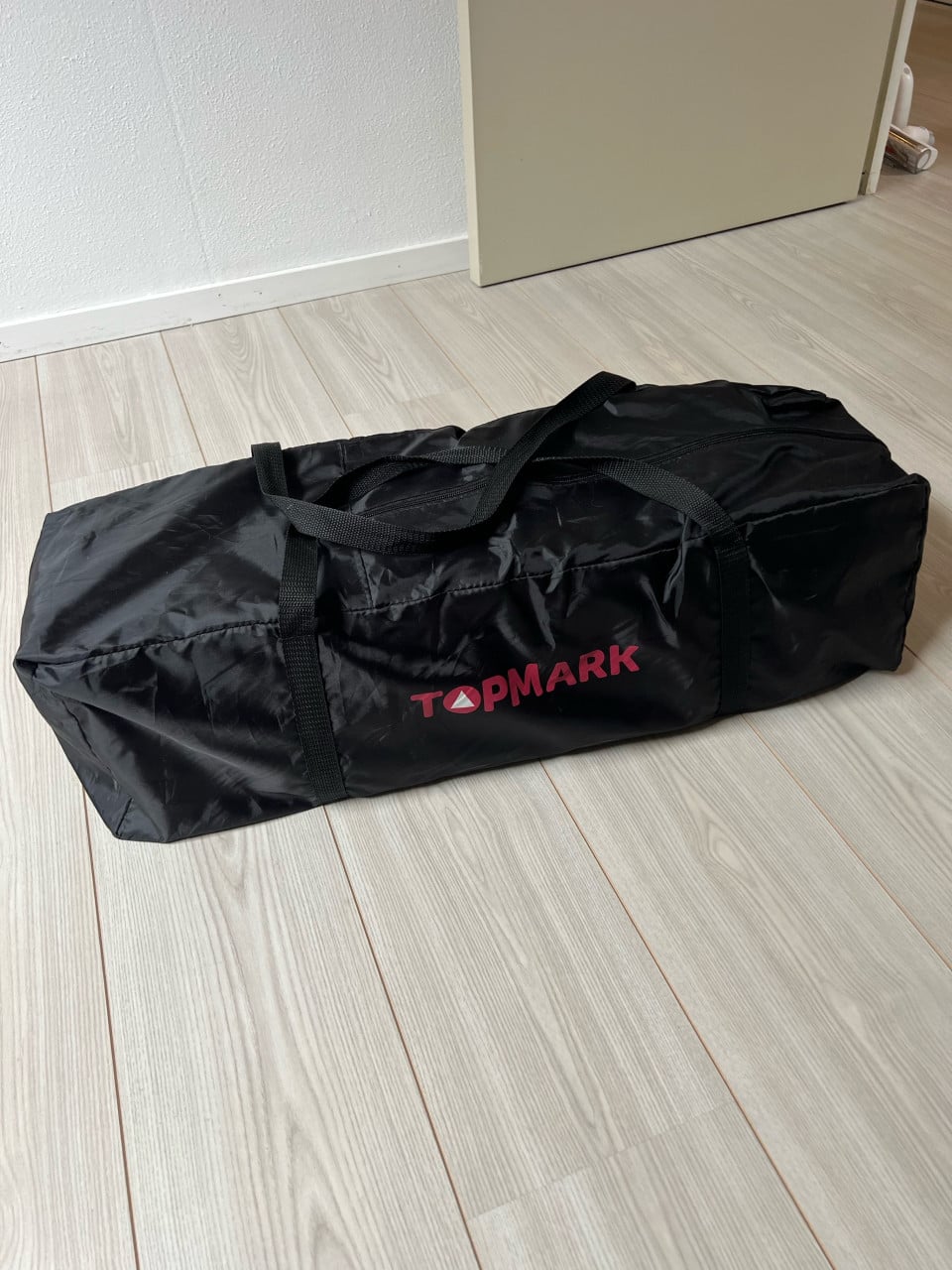 Topmark Campingbedje / Reisbedje Zwart – inclusief draagtas