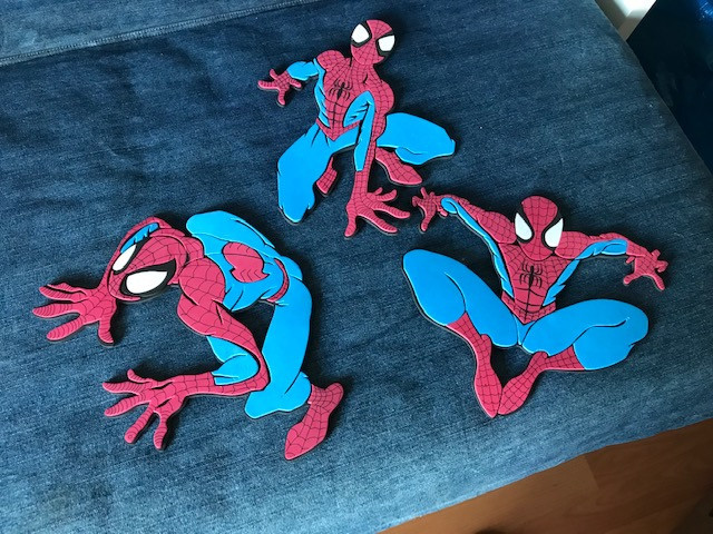 Foam actiefiguren voor aan de wand etc.