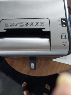 Papier versnipperaar shredder