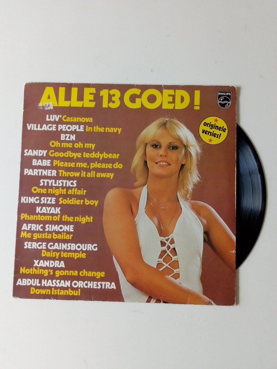4x lp's o.a. Abba en Dance Classics