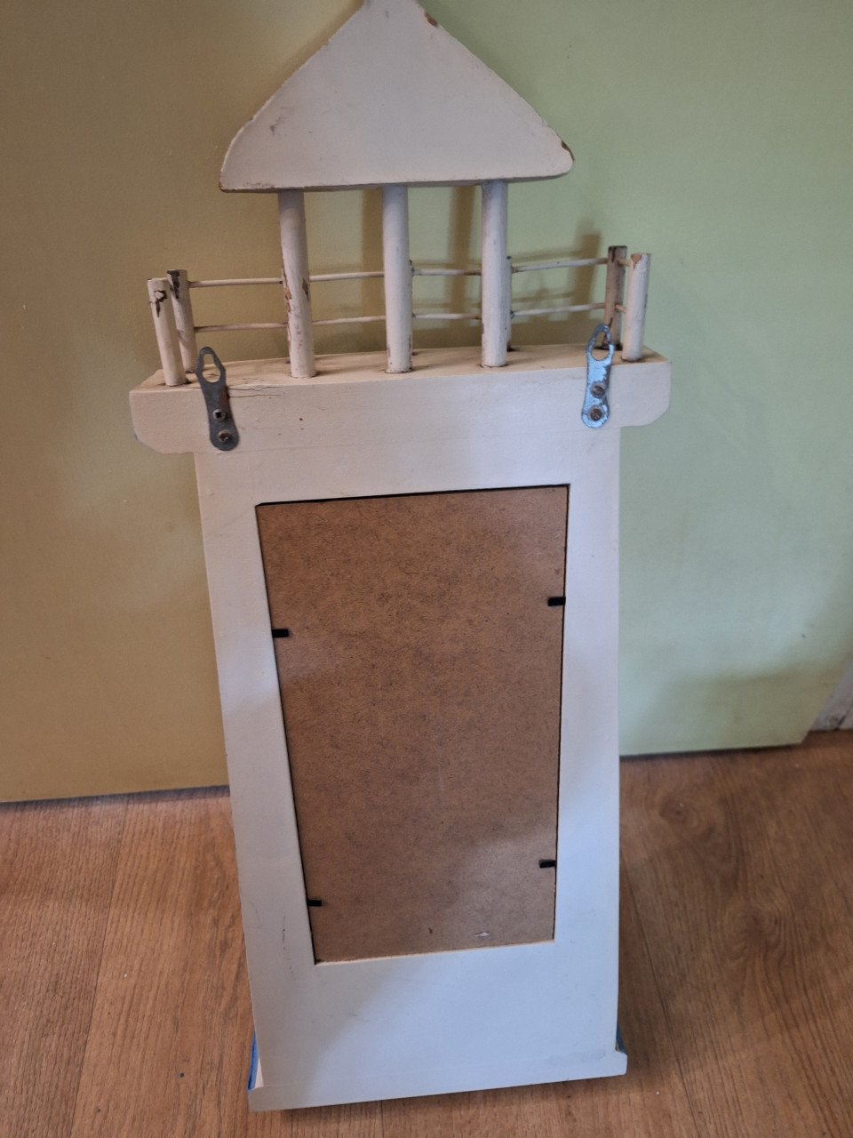 Wanddecoratie met spiegel