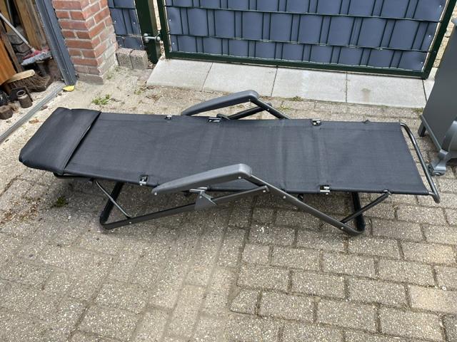 2 Relaxstoelen opvouwbaar ombouw tot ligbed NIEUW