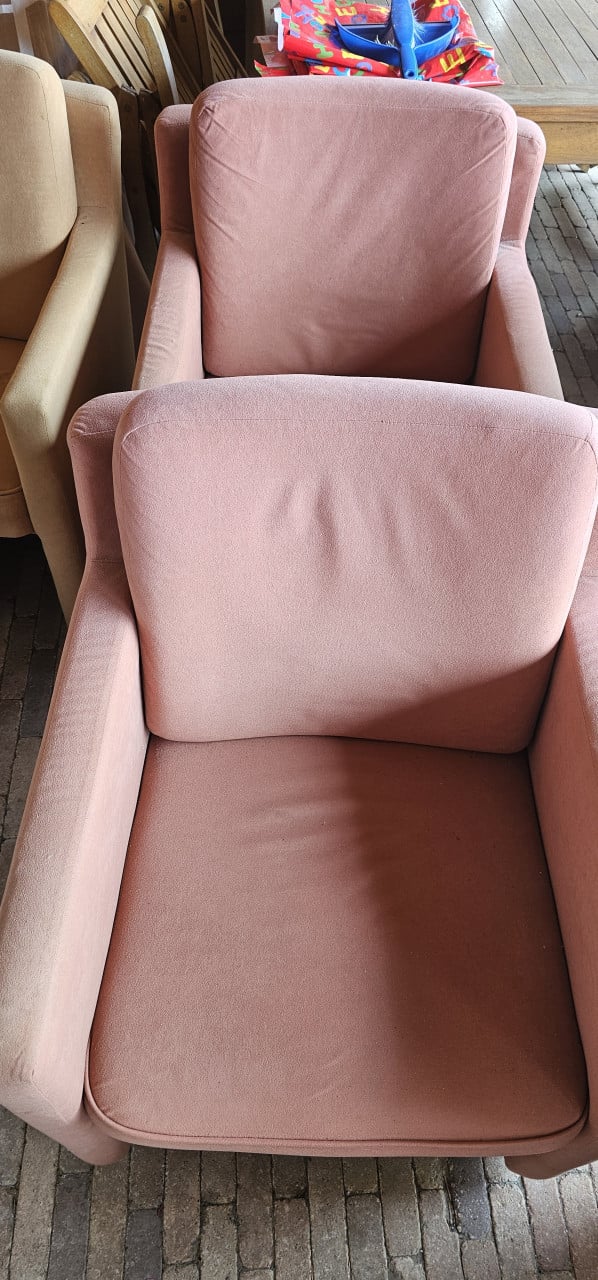 6 kuipstoelen