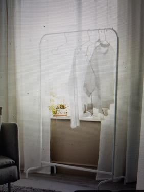 3 x Ikea kledingrek Mulig á 5 euro