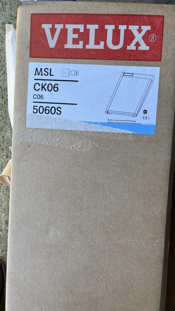 Solar zonwering velux GGL Ck06