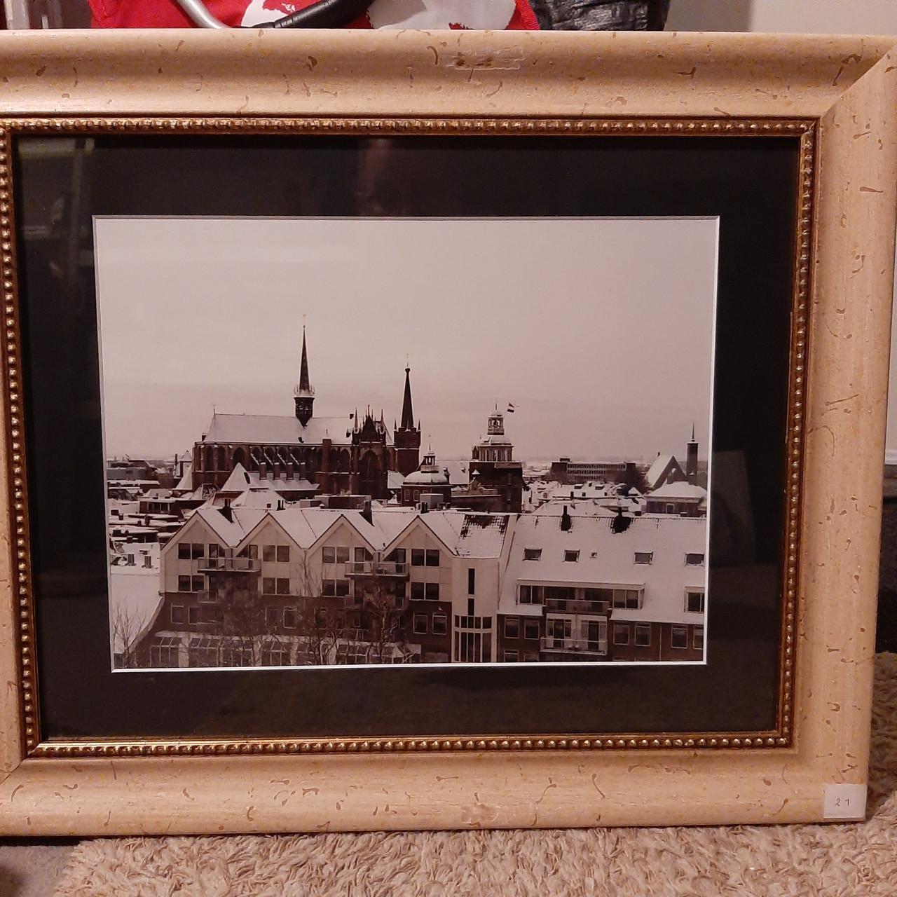 Foto ingelijst zicht op Goes