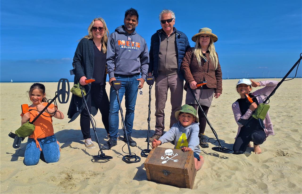 Metaaldetectie workshops op diverse strandlocaties
